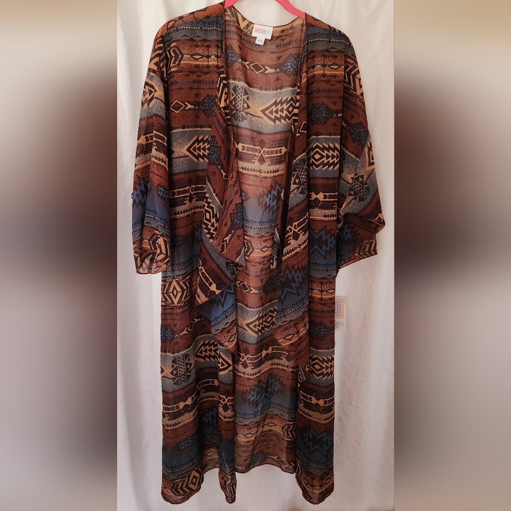 LuLaRoe Shirley Kimono, Large, NWT
